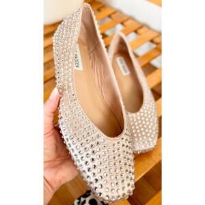 Steve Madden Marli Rhinestone Embellished Ballet Flats